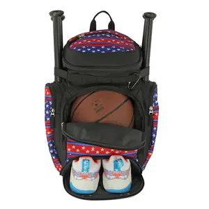 Mochila de beisebol com rodas Bapprint com design personalizado, kit personalizado de mochila de beisebol com rodas, bogg xl, atacado