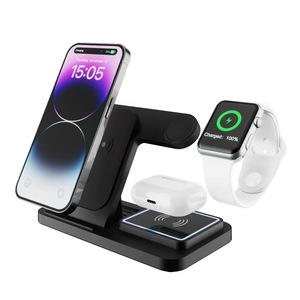 <span class=keywords><strong>Chargeur</strong></span> <span class=keywords><strong>sans</strong></span> <span class=keywords><strong>fil</strong></span> pliable 3-en-1 X455 15W multifonction pour iPhones, montres et écouteurs avec charge rapide <span class=keywords><strong>sans</strong></span> <span class=keywords><strong>fil</strong></span> - Product Image 4