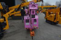 Grue araignée professionnelle, grue de levage robuste, automatique, pour la construction routière, 1-15 tonnes, rose