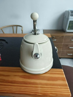 Bouilloire à thé sifflante - Design classique, couvercle en acier inoxydable, grande capacité avec sifflet automatique, sûre et pratique