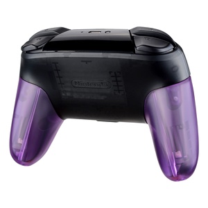 EXtremeRate - Carcasas de Repuesto Transparentes en Color Morado para Controles Switch Pro, Cubierta Protectora para Agarre Manual, Carcasa para Control - Product Image 5
