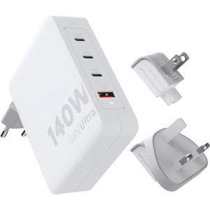 Adattatore da Viaggio Xtorm 124397-1 GaN Ultra da 140W con Cavo USB-C PD da 240W - Product Image 1