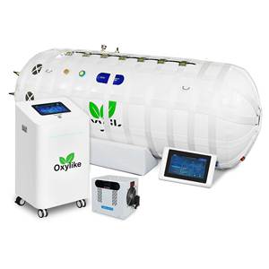 <strong>2026</strong> Factory New Oxylike 2.0ATA <strong>Portable</strong> Soft Shell Lying Style <strong>Hyperbaric</strong> Oxygen Bag HBOT <strong>Chamber</strong> for Home Use With Air Cooler - Product Image 3