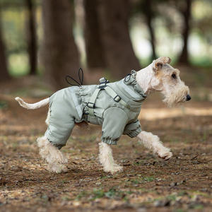 कपास जैकेट शीतकालीन संस्करण गर्म कुत्ते चार पैर के कपड़े मोटे छाती और पीठ एकीकृत कर सकते हैं - Product Image 2