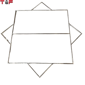 Deux cubes de feu carrés avec mèche pour spectacles de danse du feu, équipement de pole dance aérienne et performance de rotation - Product Image 2