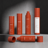Flacon pulvérisateur à brume fine vide, vaporisateur pour cheveux et corps, flacon pompe cosmétique rechargeable 60ml-120ml en plastique PET finition mate, parfum