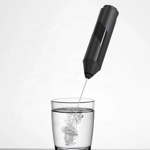 Outils de café de qualité alimentaire noir couleur café automatique électrique <span class=keywords><strong>mousseur</strong></span> à <span class=keywords><strong>lait</strong></span> électrique vapeur café <span class=keywords><strong>mousseur</strong></span> chauffage - Product Image 1