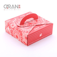 Boîte en carton kraft pour chocolats et desserts, personnalisable, prix de gros, matériaux de qualité alimentaire