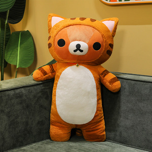 Vente chaude Qualité Ours Facile Poupée En Peluche Ours Facile Pyjama Poupée <span class=keywords><strong>Lala</strong></span> Ours Sommeil Apaisant Poupée Cadeau En Peluche Long Oreiller pour Dormir - Product Image 3