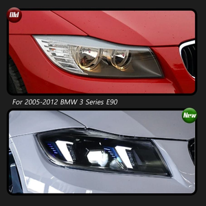 Fari LED a Occhi di Serpente 12V 6000K per BMW Serie 3 E90, 6000 Lm, Retrofit Upgrade 36W D2H, Garanzia 1 Anno - Product Image 2