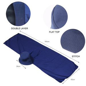 Sombrero de Verano de Color Sólido con Capucha Integrada, Sombrero para el Sol al Aire Libre, Poliéster y Spandex, para Mujeres Musulmanas, Directo de Fábrica - Product Image 3