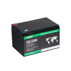 ソーラーエネルギー充電バッテリー<span class=keywords><strong>12V</strong></span> 12Ah LiFePO4 <span class=keywords><strong>12V</strong></span> 6AH <span class=keywords><strong>12V</strong></span> 12aH充電式バッテリーキャラバン用工場卸売安全バッテリー - Product Image 2