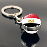 Kedatangan Baru Gantungan Kunci Bendera Kosta Rika Bola Kaca Kristal Aksesori Tas Liontin Beraksen Gantungan Kunci Semua Bendera Nasional Kustom