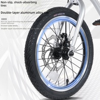 [Beltdrive] Vélo de montagne pour enfants de 6 à 12 ans, garçons et filles, freins à double disque, roues de 16 pouces, cadre en acier au carbone