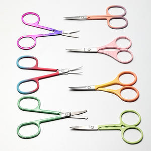 กรรไกรตัดเล็บความงาม สแตนเลส ใบมีดคม รับทำโลโก้ ทนทาน รูกลม มีหลายสีให้เลือก - Product Image 1
