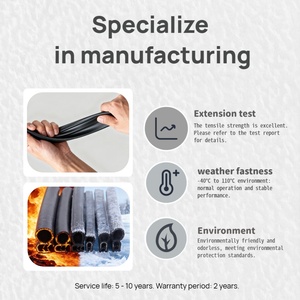 EPDM Composite niêm phong dải cho cửa cạnh trên bên bong bóng <span class=keywords><strong>TRIM</strong></span> con dấu cho tủ xe ô tô xe buýt cắm trại thuyền rvs xe tải cao su - Product Image 3