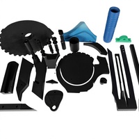 Produits de moulage en plastique POM de Qingdao, usinage CNC, pièces de précision en nylon de forme spéciale, moulage par injection industriel