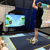 Alfombrilla de Baile Interactiva con Sensor de Movimiento Jump, Equipo de Realidad Virtual para Fitness, PVC Resistente, para Niños y Adultos, Interior