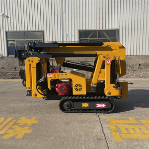 Nouvelle mini-grue araignée hydraulique 1.2T avec moteur, hauteur de levage de 7 m pour levage intérieur et ventouses à verre - Product Image 5