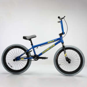 Vélo BMX à cadre en acier à haute teneur en carbone de 20 pouces/Bicicleta/ Dirt <span class=keywords><strong>Jump</strong></span> BMX couleur bleue et grise - Product Image 4