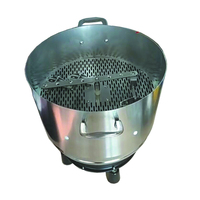 Machine de refroidissement pour grains de café 2500g, refroidisseur en acier inoxydable avec plaque de refroidissement et radiateur filtrant