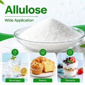 Edulcorante de Alulosa de Grado Alimenticio, Saludable, Sin Azúcar, Blanco Puro, Amarillo Claro, Polvo a Granel, 99% Edulcorante de Fruta del Monje con Alulosa - Product Image 4