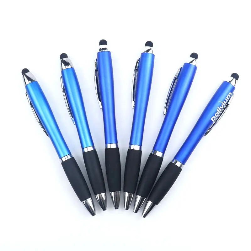 promotional 2 in 1 laser light up pen with lighting logo