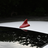 Autocollant de décoration d'antenne de requin pour toit de voiture, accessoires de modification automobile, autocollant de décoration de toit de voiture, universel