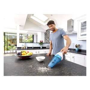 Mini aspiradora DUSTBUSTER Litio Wet&Dry (Recargable) Blanca y Azul Claro WDC115WA - Product Image 3