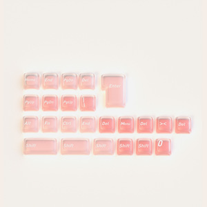 Teclas CSA Profile Thai Foundation, teclas de doble capa impresas en pantalla mate, PBT+PC para teclado mecánico Mx Switch - Product Image 3