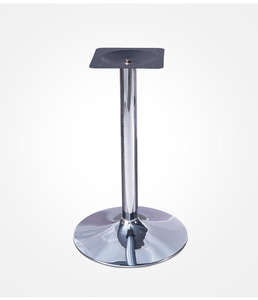 قاعدة مطعم الحلوى في متجر القهوة والحديد الزهر الصلب بيع بالجملة قاعدة طاولة معدنية قهوة سوداء حديثة - Product Image 3