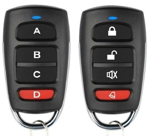 433.92MHz Clone điều khiển từ xa cửa nhà để xe 4 nút tín hiệu mạnh mẽ Phím điều khiển truy cập - Product Image 1