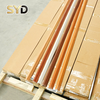 Panneau PVC rainuré et à languettes, design grain de bois, insonorisant, ignifuge, pour décoration intérieure, 200x8mm, pour immeubles de bureaux en Malaisie