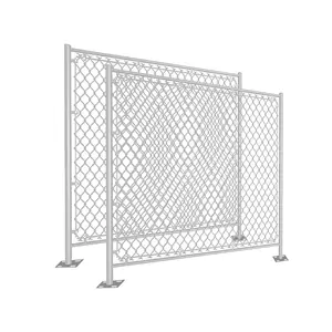 American standard Wholesale High quality lowest price galvanized Chain link fence