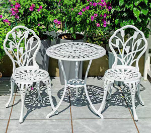 Vente chaude en aluminium moulé meubles meubles de patio ensemble de bistrot - Product Image 4