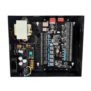 Kit de panneau de contrôle d'accès multi-portes avec lecteur d'empreintes digitales et RFID, incluant lecteur de carte et de code - Product Image 1