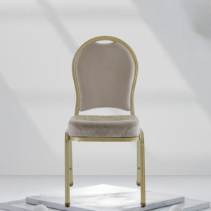 Design confortable, populaire pour les meubles d'hôtel, l'intérieur, les banquets en plein air, les chaises de banquet à cadre métallique - Product Image 1