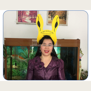 Gorras <span class=keywords><strong>de</strong></span> Sol Personalizadas Promocionales HLC con Visera Abierta y Diadema <span class=keywords><strong>de</strong></span> Conejo para Organizadores <span class=keywords><strong>de</strong></span> Eventos y Equipos Corporativos - Product Image 6