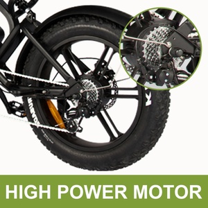 Bicicleta Eléctrica de Fábrica China OEM, 250W 1000W, Fatbike Eléctrica, Neumático Grueso, 25km/h, Bicicleta Eléctrica de Montaña Económica - Product Image 3