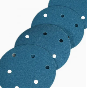 4インチグリット60青色混合研磨フックとループサンディング布ディスク研磨工具 - Product Image 6