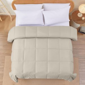 Couette en gros bicolore personnalisée avec garnissage synthétique, tissu doux pour la peau, qualité supérieure, toutes saisons, pour hôtels - Product Image 6
