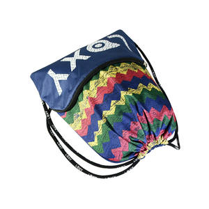 Vietnam Custom Customized Promotional Polyester Nylon Drawstring 30cm Shop and Backpack Draw <b>String</b> <b>Bags</b> - Product Image 3