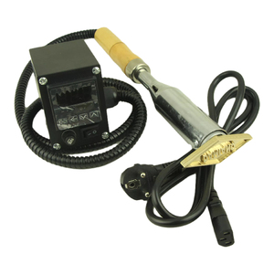 Customized Electronic <strong>Solder</strong> <strong>Iron</strong> Stamp 220V 300Watt EU Plug Private Label Wood Heat Stamp Brander <strong>Digital</strong> Temperature <strong>Control</strong> - Product Image 1