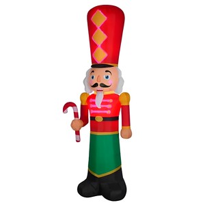 Inflables para fiestas Cascanueces de Navidad adornos de Navidad grandes artículos promocionales de Navidad nuevos artículos para Navidad - Product Image 1