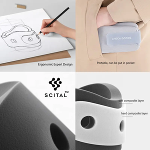 Bravo penjepit leher penjualan laris kerah tengkuk busa penahan leher ringan kerah leher busa memori untuk menghilangkan rasa sakit - Product Image 3