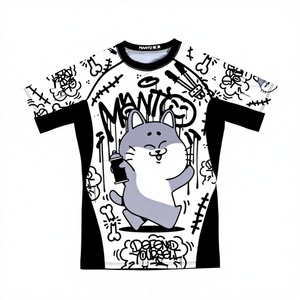 Rash Guard Personalizado al por Mayor para BJJ, Kimono de Jiu Jitsu, Ropa de Compresión para Entrenamiento de MMA y Grappling No-Gi - Product Image 1