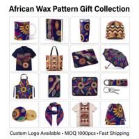 Colección de Regalos Personalizados al por Mayor con Diseño Africano: Taza, Cuaderno, Vaso Térmico, Gorra, Camisa Polo, Bolso Tote, Alfombrilla para Ratón