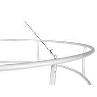 Support de bannière suspendue triangulaire personnalisé léger et portable pour salons professionnels et expositions