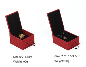 ผลิตกล่องใส่เครื่องประดับกระดาษพิมพ์โลโก้ตามสั่ง กล่องบรรจุภัณฑ์เครื่องประดับสุดหรู กล่องเครื่องประดับแบบกำหนดเอง รับผลิตแบบ OEM ODM ชุดกล่องเครื่องประดับ - Product Image 1