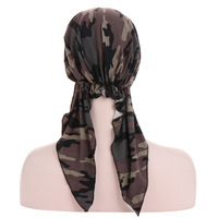 Turban en satin de polyester pour femmes musulmanes, très demandé – Respirant, couleur personnalisable, style européen et américain, toutes tailles